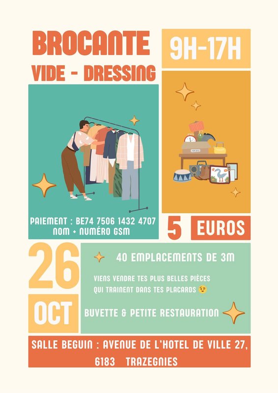 Loisirs Vide dressing