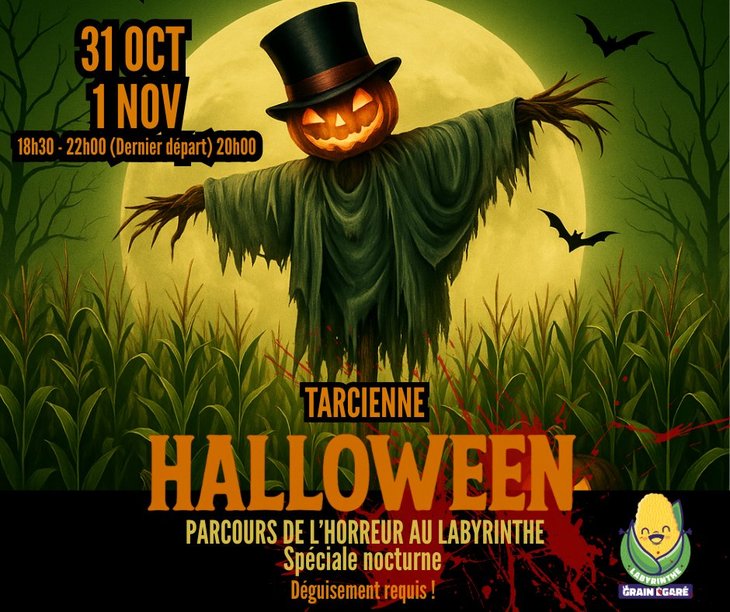 Loisirs Nocturnes spéciales Halloween - Parcours l Horreur Labyrinthe