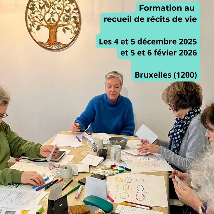 Stages,cours Formation Recueil récit vie x 2 jours)