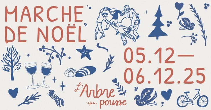 Marchés de Noël Marché noël festif durable