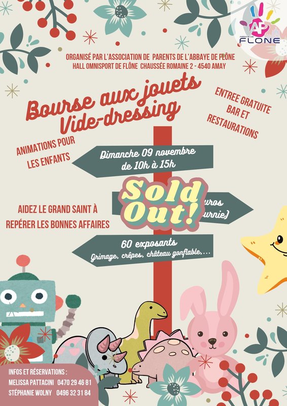  Bourse jouets l AP Flône
