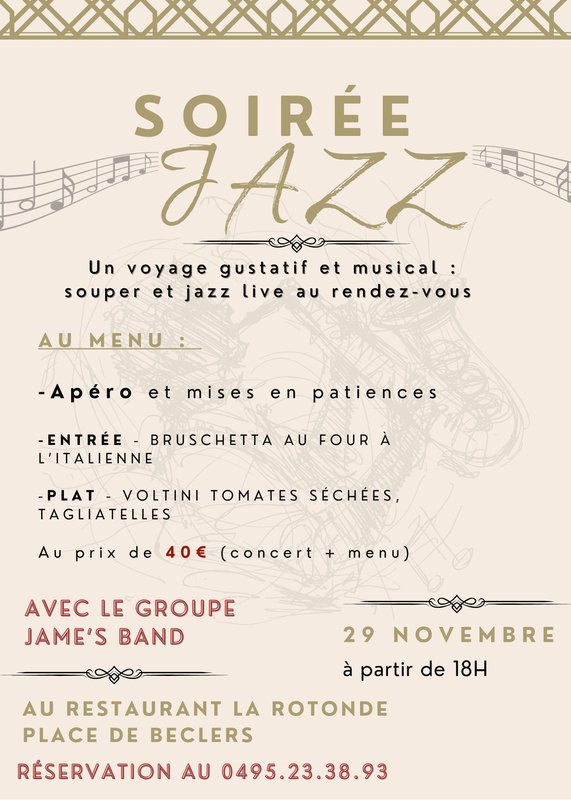 Concerts Soirée concert jazz