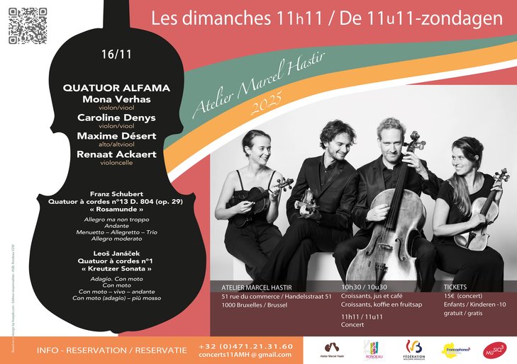 Concerts Quatuor Alfama