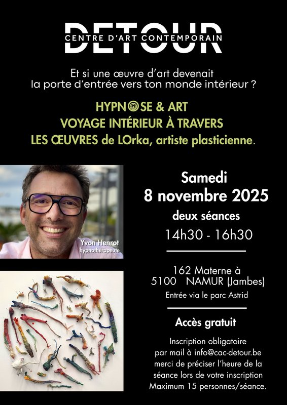 Conférences Hypnose & : si œuvre d’art devenait porte d’entrée vers monde