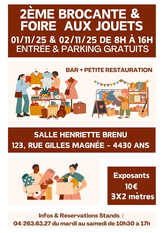  2ème Brocante & Foire Jouets