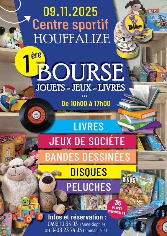 Loisirs Bourse jouets-jeux-livres- disques