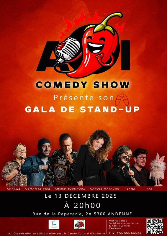 Spectacles Aji Comedy Show - Gala Stand-up