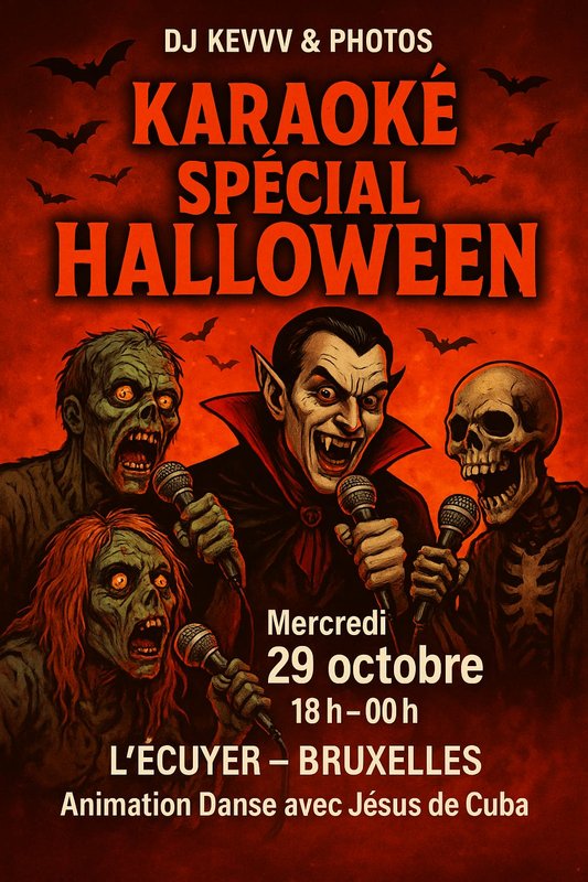 Soirées Kevvv Karaoké Halloween