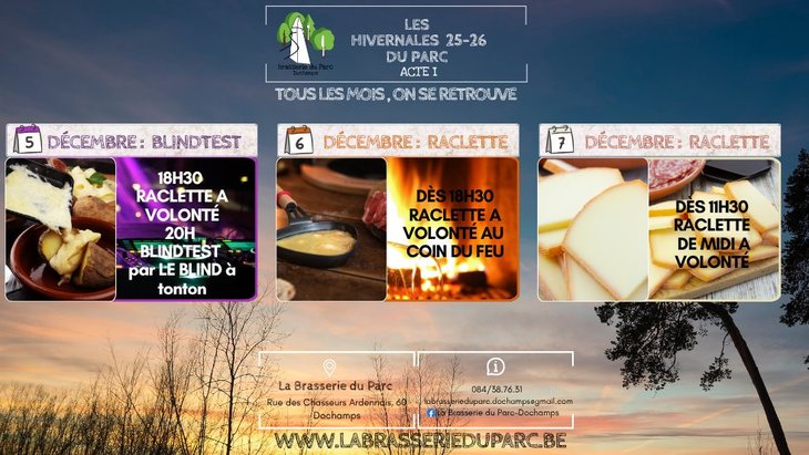 Soirées Raclette volonté & Blindtest