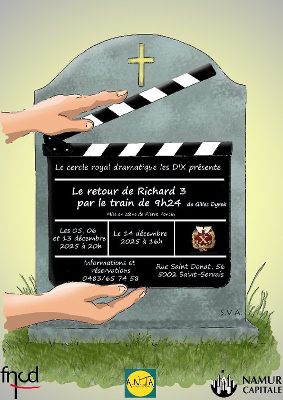 Spectacles Le retour Richard 3 le train 9H24