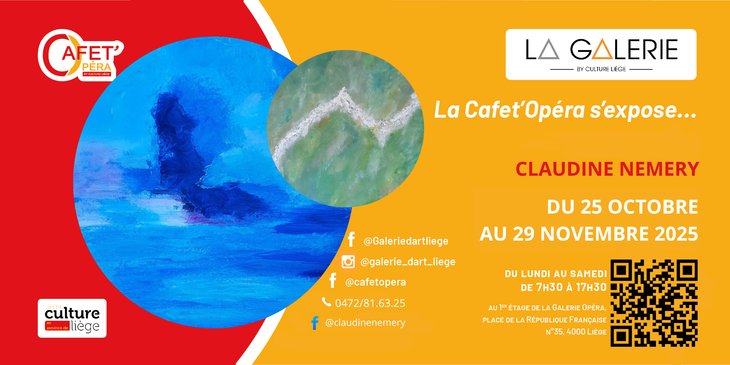 Expositions La Cafet Opéra aussi s’expose juillet & Août avec Alex Vdh