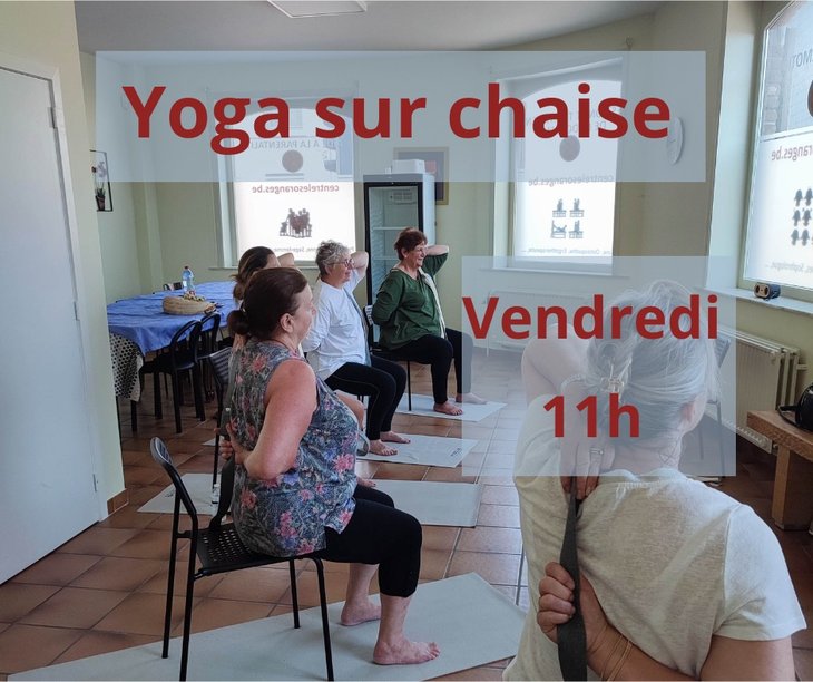 Stages,cours Yoga chaise