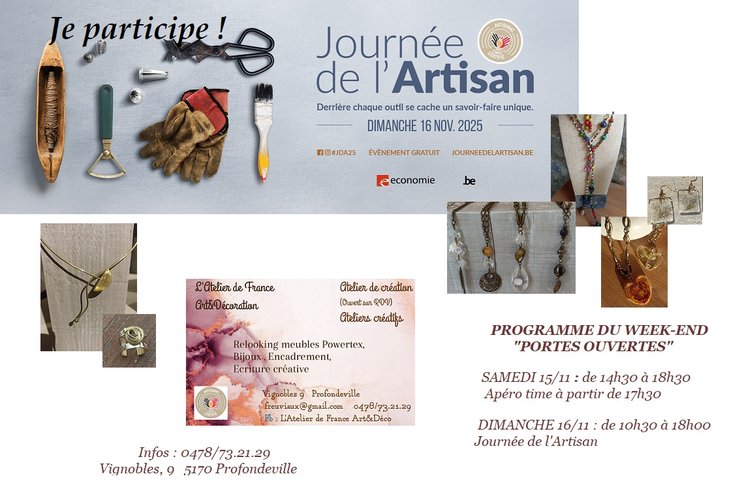 Loisirs Journée l Artisan : Portes ouvertes