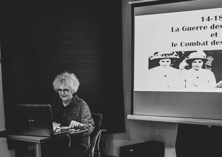 Conférences « guerre hommes, combat femmes par Sylvie Alexandre