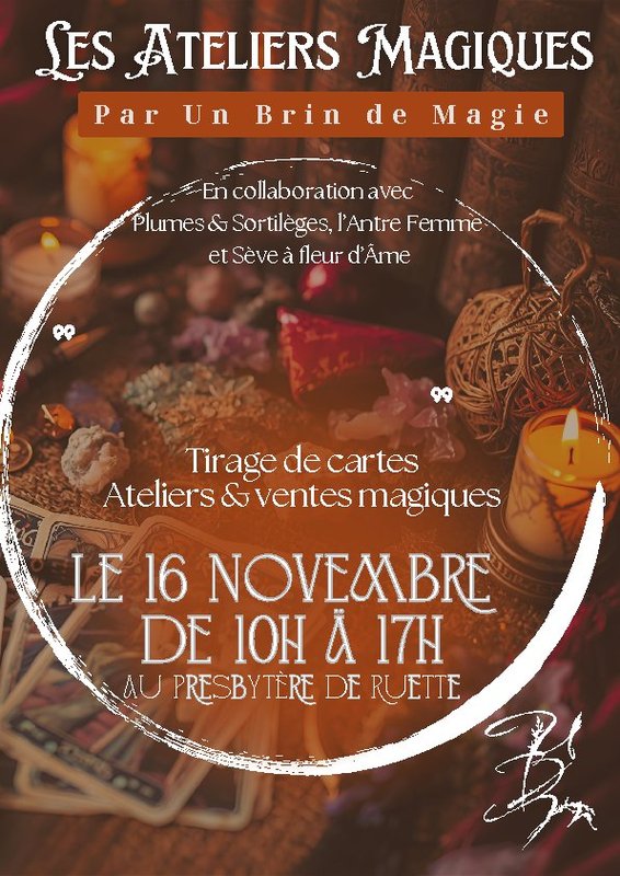 Loisirs Ateliers Ventes Magiques Presbytère Ruette