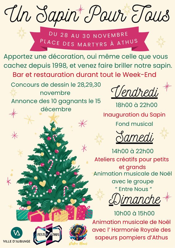 Marchés de Noël Un sapin pour tous