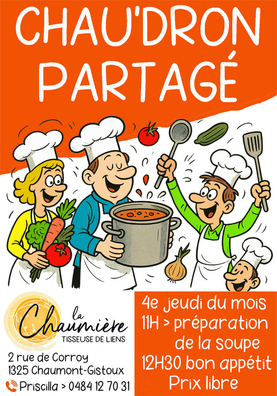 Stages,cours Chau dron partagé