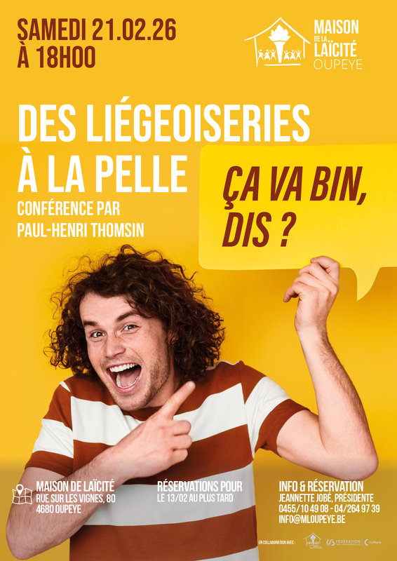 Conférences Conférence/débat  Les liégeoiseries 