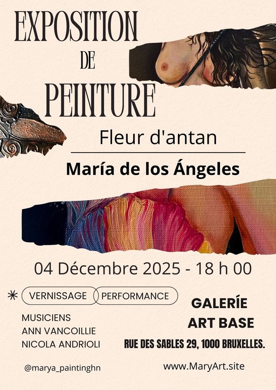 Expositions  Fleur d’antan  Expo Maria Los Angeles Aguirre Ordoñez