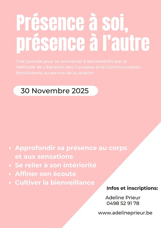 Stages,cours Présence soi, présence l autre