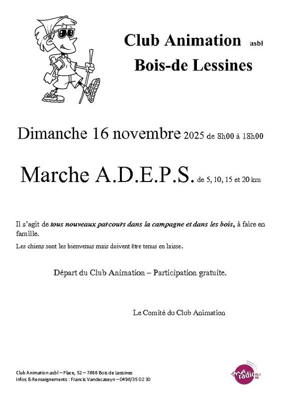 Loisirs Marche Adeps