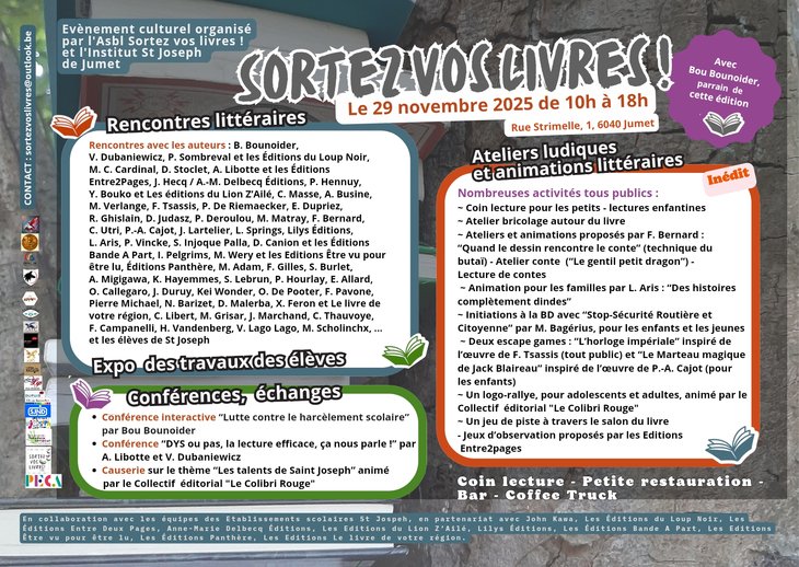 Conférences Sortez livres 