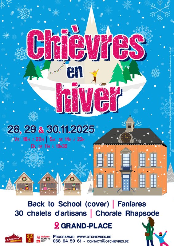 Marchés de Noël Chièvres Hiver