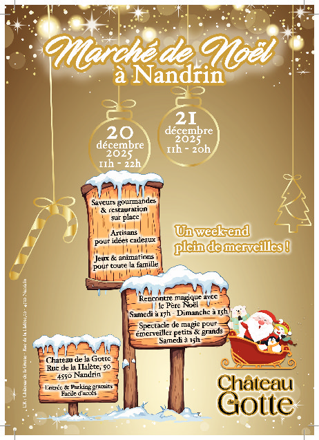 Marchés de Noël Marché Noël Nandrin 1ère Édition Château la Gotte