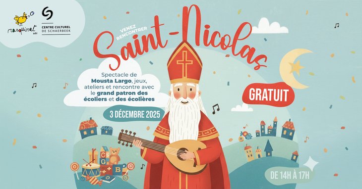 Spectacles Rencontre avec Saint-Nicolas + Spectacle Mousta Largo