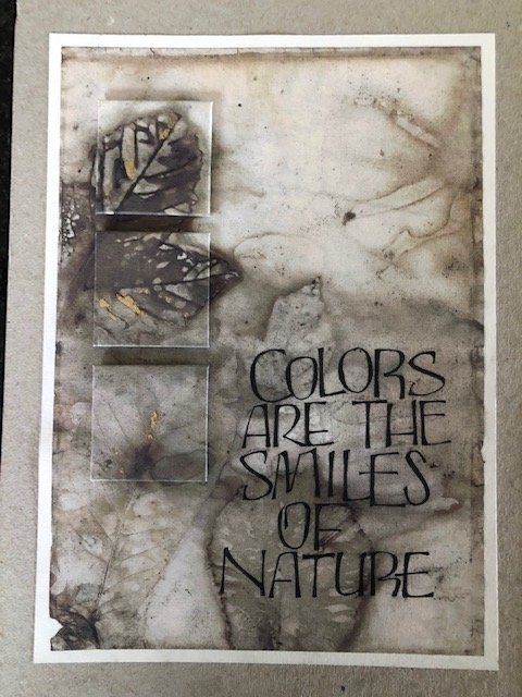 Stages,cours Stage calligraphie impression botanique avec Ingrid Depoover