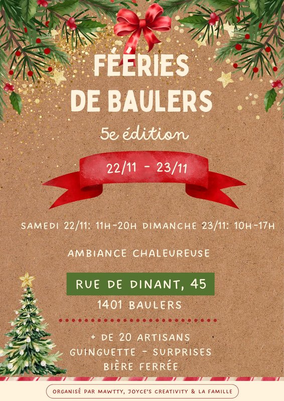 Marchés de Noël Fééries Baulers