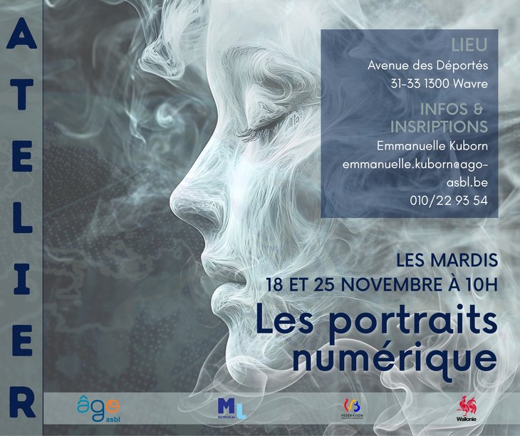 Conférences Atelier - portraits numériques