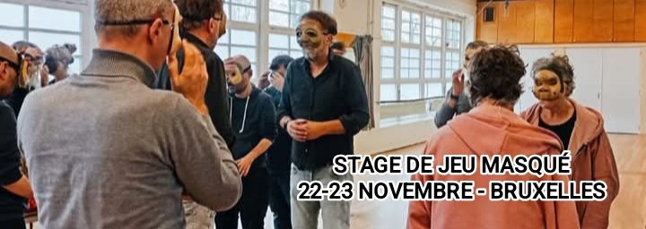 Stages,cours Du masque neutre demi-masque balinais