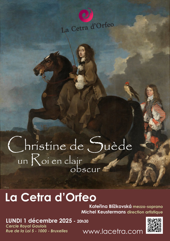 Concerts La Cetra d Orfeo. Christine Suède
