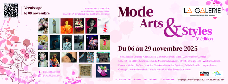 Expositions Exposition : Mode Arts & Styles 3e édition »