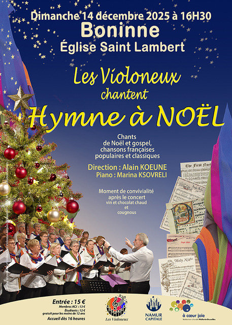 Concerts Hymne Noël