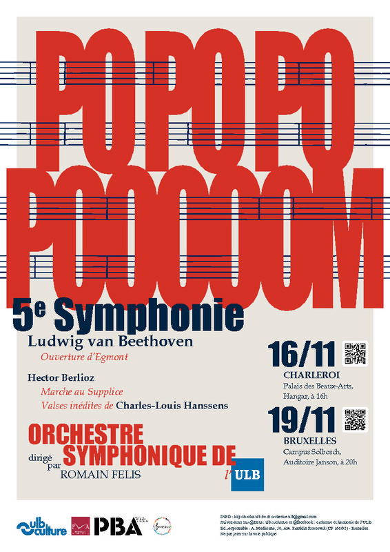 Concerts Concert la Saint-Verhaegen l Orchestre Symphonique l ULB