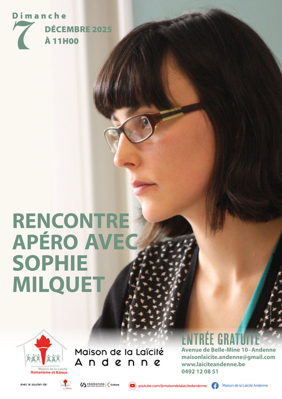 Conférences Rencontre apéro avec Sophie Milquet