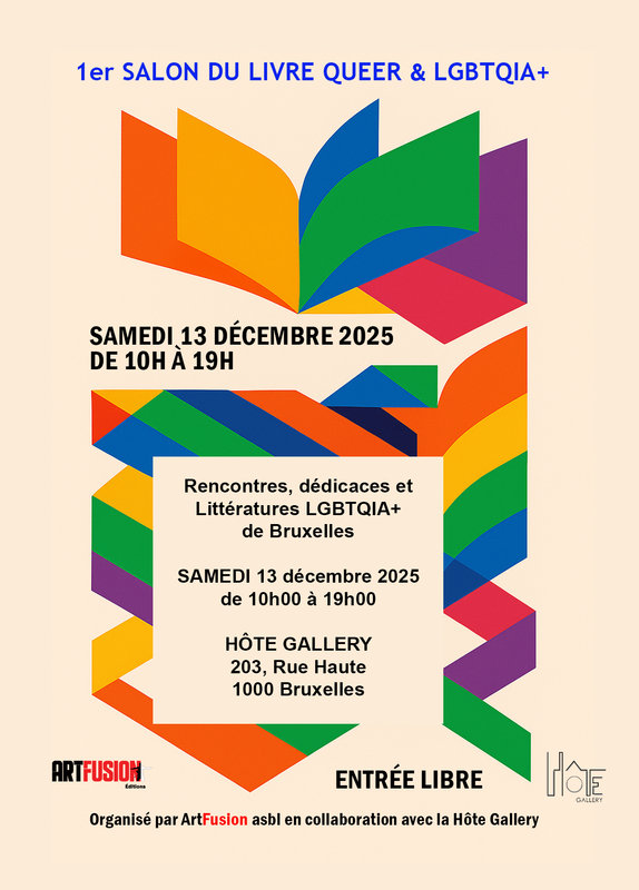 Loisirs 1er salon livre Queer Lgbtqia+