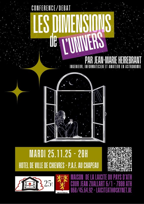 Conférences Les dimensions l univers