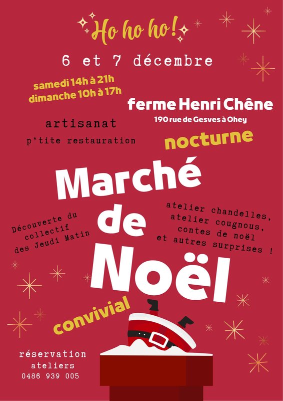 Marchés de Noël Marché noël convivial