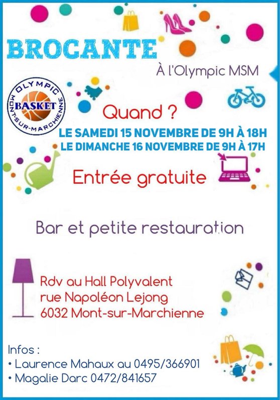  Brocante couverte chauffée