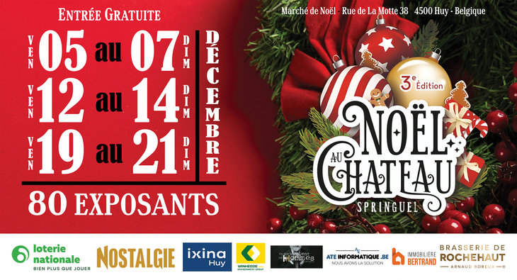 Marchés de Noël Noël Château - Marché Noël - 3éme Edition