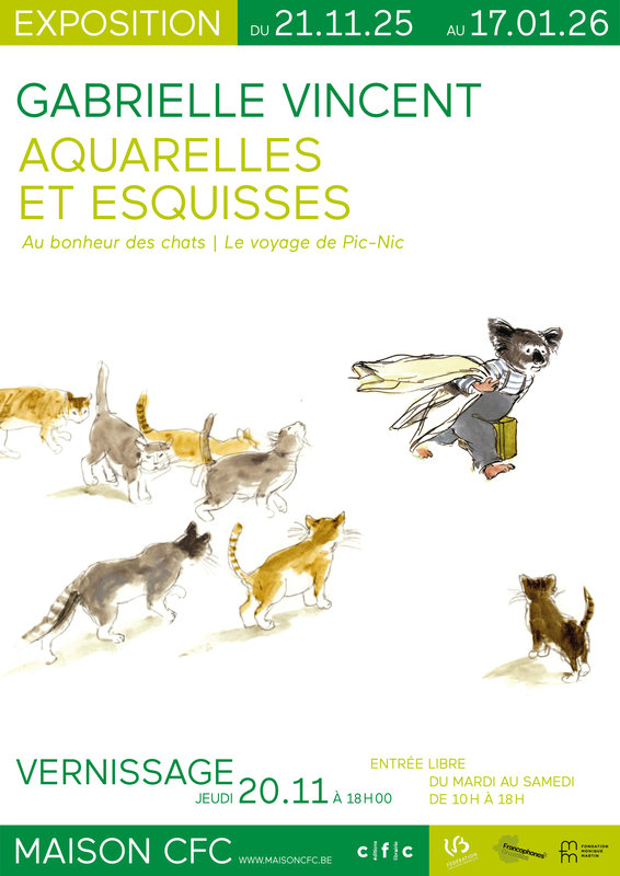 Expositions Gabrielle Vincent | Aquarelles esquisses
