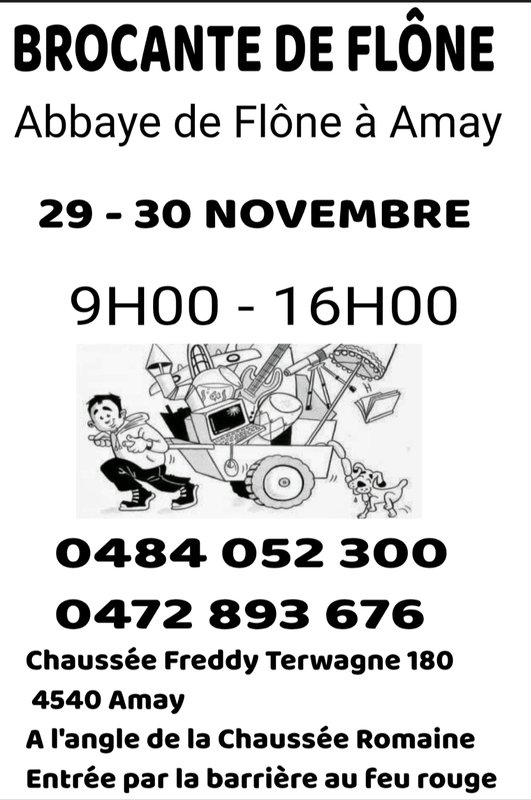  Brocante Hall omnisports Flône