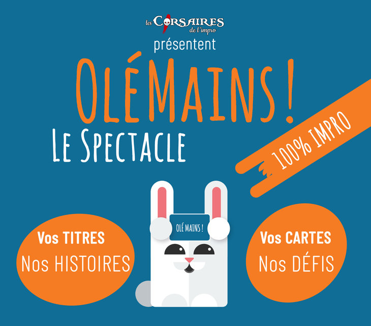 Spectacles Spectacle d improvisation  OLÉMAINS 