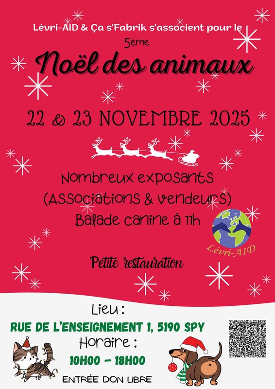 Marchés de Noël 5 ème Noël animaux