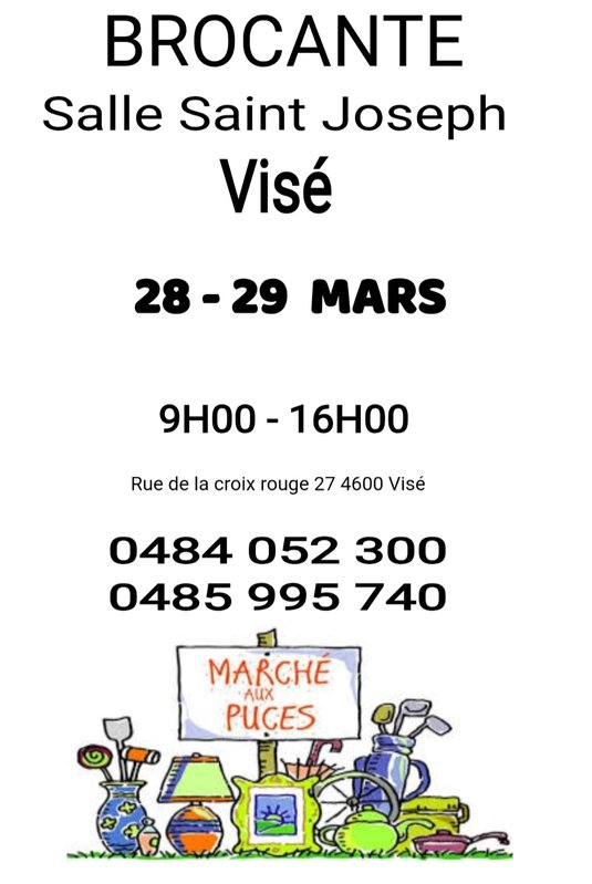  Visé Salle Saint Joseph brocante