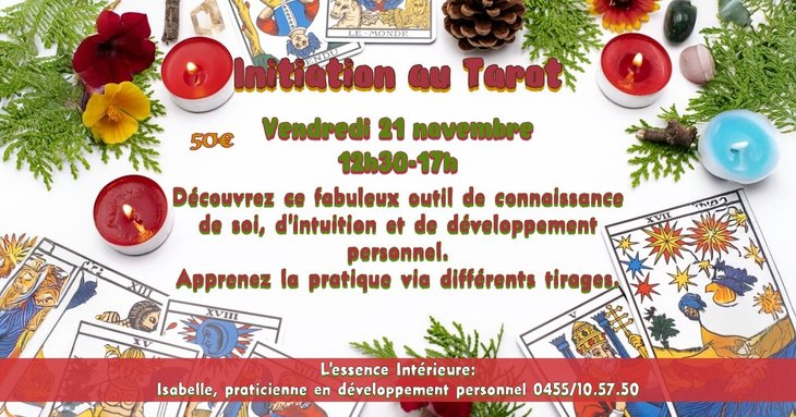 Stages,cours Intitiation Tarot Marseille