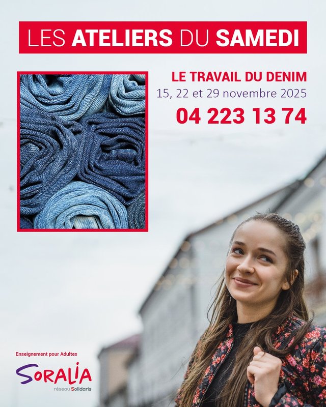 Stages,cours Atelier : travail denim (jeans)